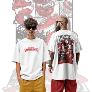 Tshirt Travel Kelantan Warriors White STL